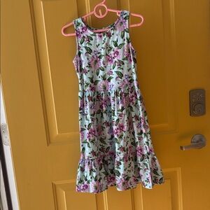 Janie and Jack “everyday” girls Dress in Green and Pink ‘ So cute